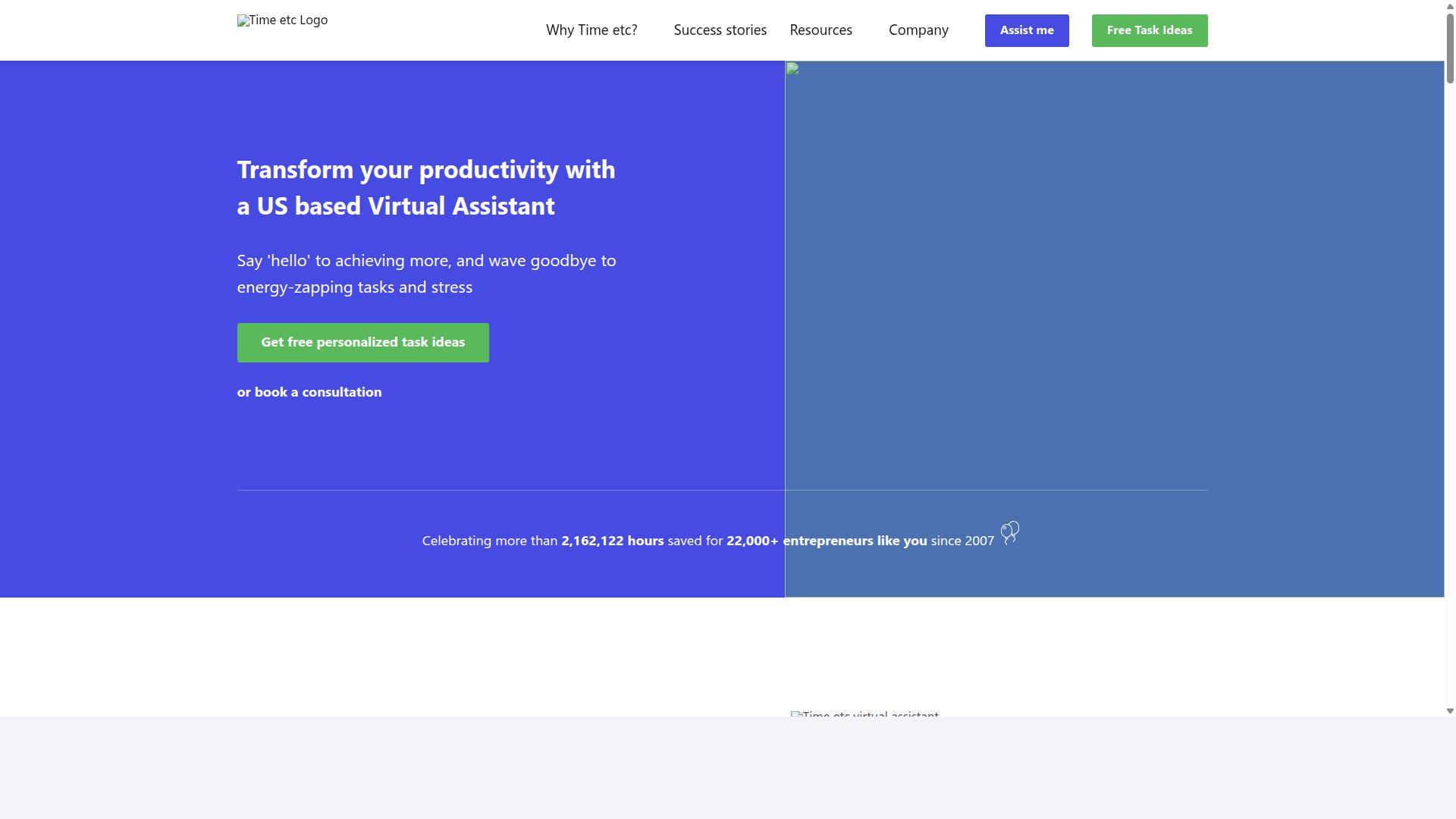 Time etc website