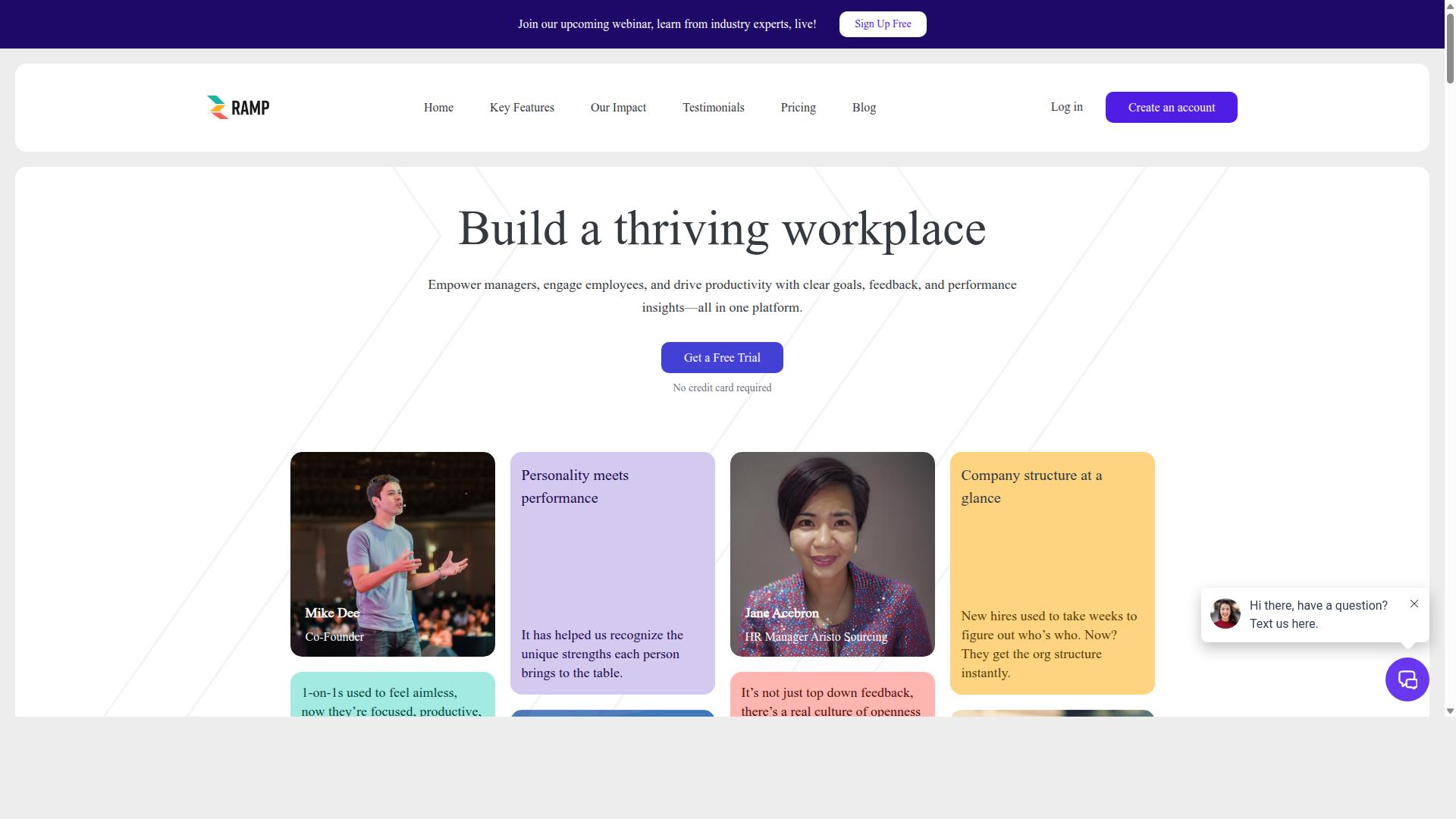 HeyRamp website